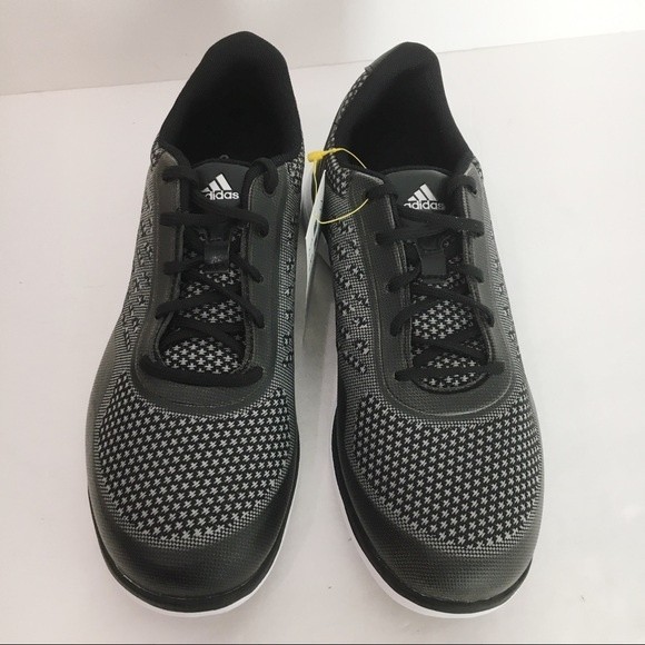 Adidas Womens Size 6 Alphaflex Sport‎ Golf Shoes in Black Glory Gray White NEW - Picture 4 of 13